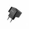 Hoco USB Wall Adapter Black (C26)